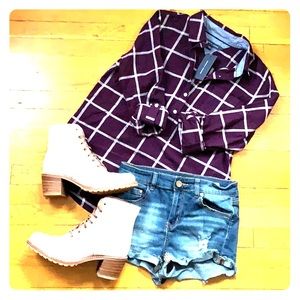 NWT Tommy Hilfiger flannel plaid tunic